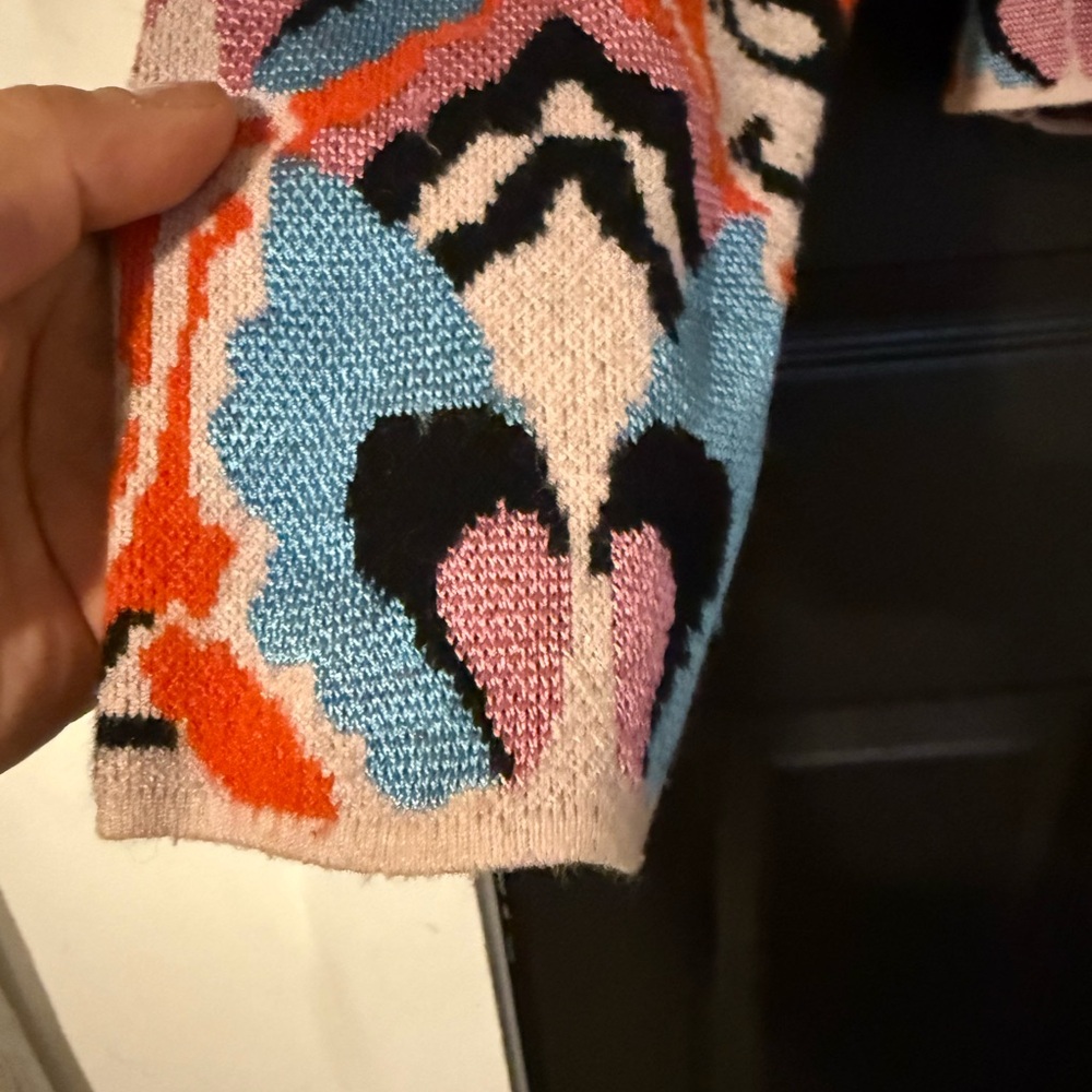 Maeve Multicolor Abstract Sweater - Picture 4 of 7